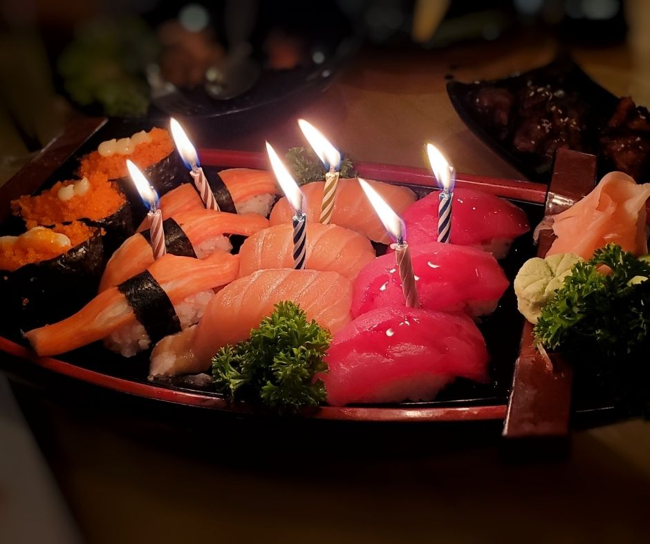 Birthday Sushi